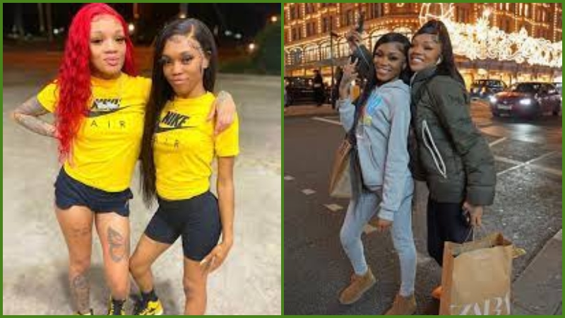  Does glorilla have a twin sister 